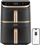 Cosori Turbo Tower Pro Smart Single 10.8 L Stand-alone 2630 W Hot air fryer Black, Gold | CAF-DC123S-DEUR | 810123675210
