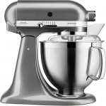 KitchenAid Artisian Food Processor 4.8L, 300W, 10 Speed, Silver Gray EU 5KSM185 | 5KSM185PSEMS | 5413184120948