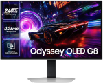 Samsung G81SF computer monitor 68.6 cm (27") 3840 x 2160 pixels 4K Ultra HD OLED Silver | LS27FG810SUXEN | 8806095977287