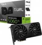 ASUS Dual GeForce RTX 5060 Ti EVO OC Edition NVIDIA 16 GB GDDR7 -BULK | 90YV0NQ0-M0NB00 | 4711636296519