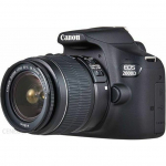 Canon Aparat lustrzanka EOS 2000D Black +  18-55 IS + Akumulator LP-E10 EU26 2728C010 | 2728C010 | 8714574657264