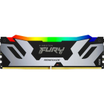 KINGSTON 24GB 8400MT/s DDR5 CL40 CUDIMM FURY Renegade RGB Silver XMP | KF584CU40RSA-24 | 740617346893