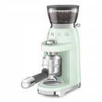SMEG COFFEE GRINDER 50'STYLE PASTEL GREEN CGF03PGEU | 8017709355296 | 8017709355296