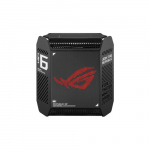 Asus Wifi 6 802.11ax Tri-band Gigabit Gaming Mesh  | GT6 ROG Rapture (1-Pack) | 802.11ax | 574+4804+4804 Mbit/s | 10/100/1000 Mbit/s | Ethernet LAN (RJ-45) ports 3 | Mesh Support Yes | MU-MiMO Yes | No mobile broadband | Antenna type Internal | 90IG0 ...