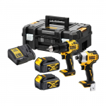 DEWALT | 18V XR Brushless Twin Kit - 2 X 4Ah | DCK2062M2T-QW | DCK2062M2T-QW | 5035048723692