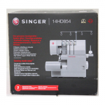Singer SALE OUT.  Sewing Machine | 14HD-854 Heavy Duty Serger | Number of stitches 8 | Grey | DAMAGED PACKAGING | 14HD-854SO | 2000001411223