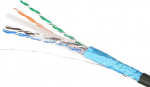 Extralink CAT6 FTP (F/UTP) V2 Zewnętrzny | Kabel sieciowy skrętka | 305M | EX.10079 | 5903148910079