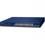 Planet PLANET Layer 3 24-Port 10/100/1000T Zarządzany L3 Gigabit Ethernet (10/100/1000) 1U Blue | SGS-6310-24P4X | 4711605286664