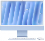 Apple iMac Z1E5 59.62cm 23.5Zoll Standardglas M4 8C CPU/8C GPU/16C N.E. 16GB 256GB SSD Gbit Eth MM NumKey TID DE Blau | Z1E5-MWUF3D/A-0799NS | 4068668323851