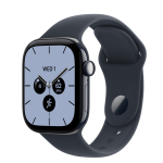 Apple Watch Series 12 (2026) space grey aluminium 46mm navy blue sport band M/L | MJEJ4ZR/A | 0195951226897