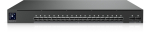 Ubiquiti UniFi 20xSFP+ 10GBit/2xQSFP28 100GBit Managed 19" Rack-Mountable, 1,3" Touchscreen (EAV-FIBER) | EAV-FIBER | 810177162209