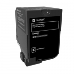 Lexmark 25K Black Return Program Toner Cartridge (CX725) | Lexmark Black | 84C2HK0 | 0734646608503