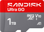 Karta SanDisk Ultra GO MicroSDXC 1 TB Class 10 UHS-I/U1 A1 V10 (SDSQUGN-1T00-GN6MN) | 002269820000 | 619659227791
