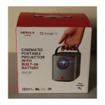 Anker Nebula SALE OUT. Mars 3 Air Google TV Projector with Built-In Netflix | Full HD (1920x1080) | 400 ANSI lumens | Black | DAMAGED PACKAGING AS DEMO | Wi-Fi | D2325212SO | 2000001421260