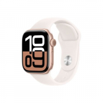 Apple Watch Series 10 GPS 46mm Rose Gold Alu Case, Light Blush Sport Band M/L EU MWWU3 | 36388209 | 195949565243