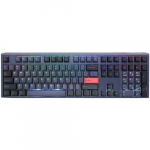 Klawiatura Ducky Ducky One 3 Cosmic Blue Gaming Tastatur, RGB LED - MX-Red (US) | DKON2108ST-RUSPDCOVVVC2 | 4711394380338