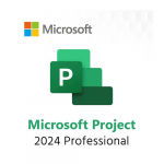 Microsoft  Project Professional 2024 Online Product Key License 1 License Downloadable NR | EP2-07001 | All Languages | ESD | EP2-07001