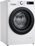 LG Washing machine | F2WR509SBW | Energy efficiency class A | Front loading | Washing capacity 9 kg | 1200 RPM | Depth 48 cm | Width 60 cm | Display | LED | Steam function | White | F2WR509SBW.ABWQPMR | 8806084525796