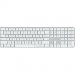 Magic Keyboard with Touch ID and Numeric Keypad for Mac models with Apple silicon White | MXK73LB/A | 0195949654923