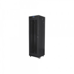 Lanberg | Rack cabinet 19" free-standing 42U/600x600 (flat pack) with mesh door, LCD | FF01-6642-23BL | Black | FF01-6642-23BL | 5901969439748