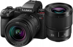 Aparat Panasonic Lumix S5 II + S 20-60 mm f/3.5-5.6 + S 50 mm f/1.8 (DC-S5M2WE) | DC-S5M2WE | 5025232942756