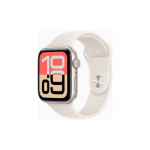 Apple  Watch SE 3&nbsp;GPS + Cellular 44mm&nbsp;Starlight Aluminium Case with Starlight Sport Band - M/L | | MEPF4ET/A | 195950430615