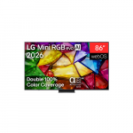LG 4K evo AI Mini RGB TV | 86MRGB87B3B | 86 | Smart TV | webOS | UHD | Black | 86MRGB87B3B.AEU | 8806096733660