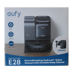 Anker Eufy SALE OUT. Robot Vacuum Cleaner Omni E28, Black | Robot Vacuum Cleaner | Omni E28 | Wet&Dry | Dust capacity 3 L | 20000 Pa | Black | DAMAGED PACKAGING, MISSING INNER PACKAGING (BAGS). ITEM IS USED, DIRTY, WET AND SCRATCHED. NOT F | T2352G11 ...