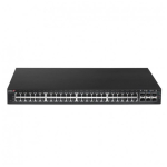 EdiMax  zarządzalny EDIMAX GS-5654PLX V2 - 48x 100|1000Mbps RJ45, 6x 10GbE SFP+, PoE+ 400W Long range | GS-5654PLX V2 | 4717964705136