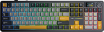 F108 Pro Gray+Orange+Deep Gray Reaper RGB Keyboard by AULA | AUF108P-GOG-RE | 6978080501295