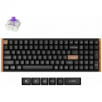 KEYCHRON K4 HE SE - US Layout - Gateron Magnetic Nebula - Carbon Black Wireless Keyboard | K4H-F1