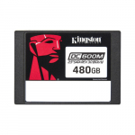 Kingston DC600M | 480 GB | SSD form factor 2.5" | Solid-state drive interface SATA Rev. 3.0 | Read speed 560 MB/s | Write speed 530 MB/s | SEDC600M/480G | 740617334937