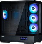 Zalman PC case P50 DS Mid-Tower 4 fans ARGB black | P50 DS Black | 8800263650026