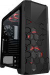 AZZA Storm 6000 ARGB ATX Gaming Tower, black, RGB lighting, glass window | CSAZ-6000ARGB/B | 4712839556271