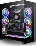 Thermaltake PC case CTE E600 MX Tempered Glass, glass side - black | CA-1Y3-00M1WN-00 | 4711475641020