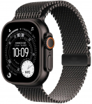 Apple Watch Ultra 3 GPS + Cellular 49mm Black Titanium Case with Black Titanium Milanese Loop - Small | MF1N4QF/A | 0195950610741