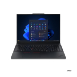 Lenovo ThinkPad E16 G4 AMD | Black | 16 " | IPS | WUXGA | 1920 x 1200 pixels | Anti-glare | AMD Ryzen AI 5 | 330 | 16 GB | SODIMM DDR5 | Solid-state drive capacity 512 GB | AMD Radeon 820M Graphics | Windows 11 Pro | 802.11be | Bluetooth version 5.4  ...