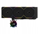 K Kit Watercooling AIO Lian Li HydroShift II LCD-C 360TL Flex RGB - 360mm (Noir) | HYDROSHIFT II LCD-C 360TL FLEX BLACK | 4718466024022