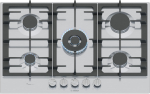 Bosch Gas hob PCQ7A5I90 75 cm inox | PCQ7A5I90 | 4242005437849