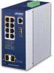 PLANET IGS-4215-4UP4T2S łącza sieciowe Zarządzany L2/L4 Gigabit Ethernet (10/100/1000) Obsługa PoE Aluminium, Blue | IGS-4215-4UP4T2S | 4711605286992