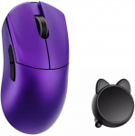 WLMOUSE HUAN Gaming Mouse, Omron Optical es - purple | HUAN-PURPLE-O | 6978466111315