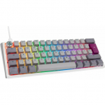 Klawiatura Ducky Ducky One 3 Mist Grey Mini Gaming Tastatur, RGB LED - MX-Silent-Red | DKON2161ST-SDEPDMIWHHC1 | 4711394382400