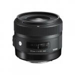 Sigma Sigma 30mm F1.4 DC HSM | A, Standard lens, 9/8, Sony A | 301962 | 085126301620