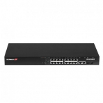 EdiMax edimax technology  zarządzalny Edimax IGS-5218PLC Web Smart 16x1GbE PoE+ 2xSFP Combo Uplink | IGS-5218PLC | 4717964704962