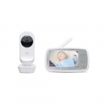 Motorola | Wi-Fi Video Baby  | VM44 CONNECT 4.3" | 4.3" LCD colour display with 480 x 272px resolution; 2x digital zoom; Two-way talk; Room temperature monitoring; Infrared night vision; Visual sound level indicator; High sensitivity microphon | 2139 ...