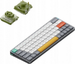 Klawiatura Nuphy - Air60 V2 Wireless Mechanical Keyboard - Bezprzewodowa Klawiatura Mechaniczna Slim Lunar Gray Moss | 6976604913296 | 6976604913296