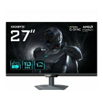 Gigabyte G27UP monitor komputerowy 68,6 cm (27") 3840 x 2160 px 4K Ultra HD LED Black (G27UP EK) | G27UP EK | 889523051887