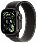 Apple Watch Ultra 3 GPS + Cellular 49mm Black Titanium Case with Black/Charcoal Trail Loop - M/L | MF1H4QP-A | 195950610659