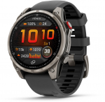 Garmin Fenix 8 Pro - 47 mm, AMOLED Sapphire, Graphite/Black Titanium with QuickFit&reg; silicone strap | 010-03198-11 | 753759350949