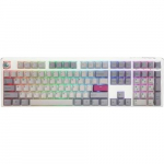 Klawiatura Ducky Ducky One 3 Mist Grey Gaming Keyboard, RGB LED - MX-Blue (US) | DKON2108ST-CUSPDMIWHHC2 | 4711394380208